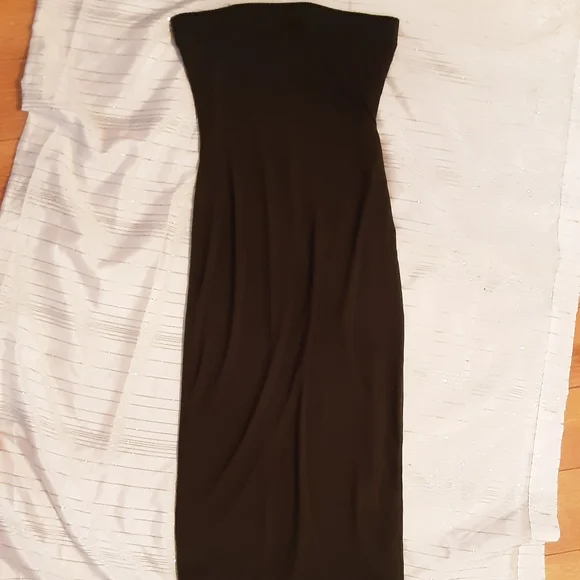 DNA couture | Dresses | Olive Green Tubetop Dress | Poshmark